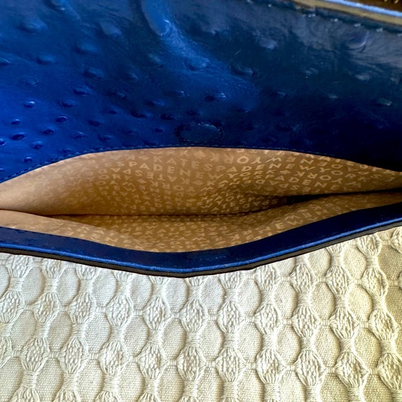 Kate Spade ostrich embossed purse - Picture 7 of 8